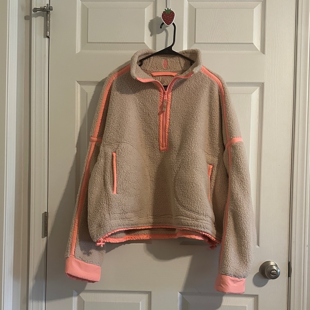 Free People Movement Women’s Mountain High Half Zip Fleece Size XL - Picture 3 of 10